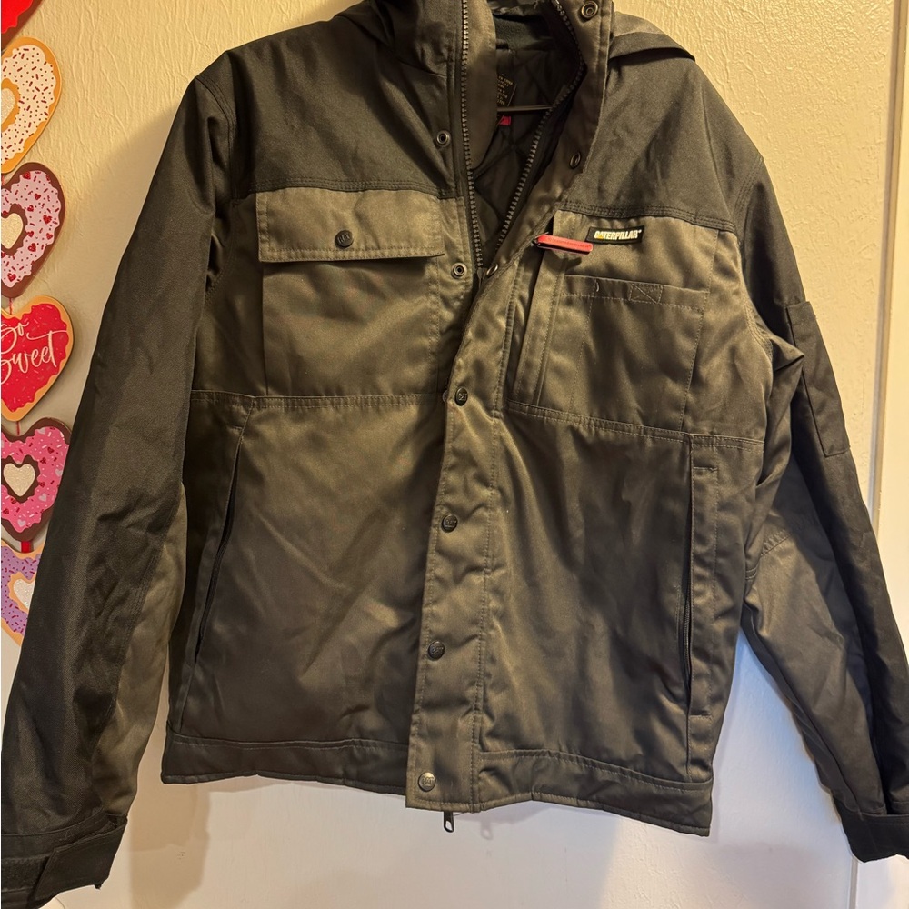 Caterpillar Dark Gray Military Jacket